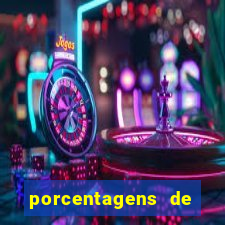 porcentagens de jogos pagantes